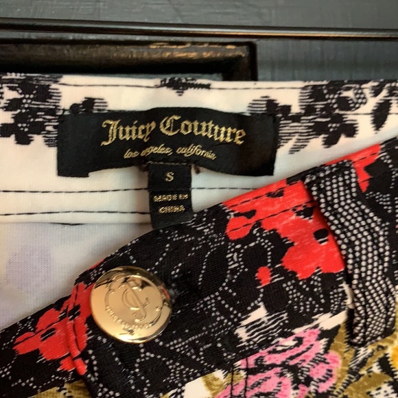 New Juicy Couture Eloise printed pants small - Picture 5 of 6
